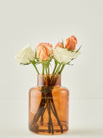 BELLA MAISON Wazon "Lore" w kolorze pomarańczowym - wys. 20 x Ø 14 cm