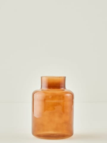 BELLA MAISON Vase "Lore" in Orange - (H)20 x Ø 14 cm