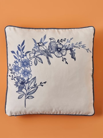 BELLA MAISON Poszewka w kolorze niebiesko-białym na poduszkę - 45 x 45 cm
