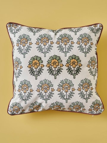 BELLA MAISON Kussenhoes "Indian Lotus" meerkleurig - (L)43 x (B)43 cm