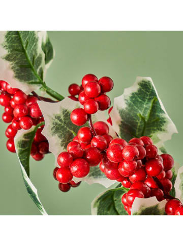 BELLA MAISON Kunstpflanze "Dalia Christmas" in Rot - (H)60 cm
