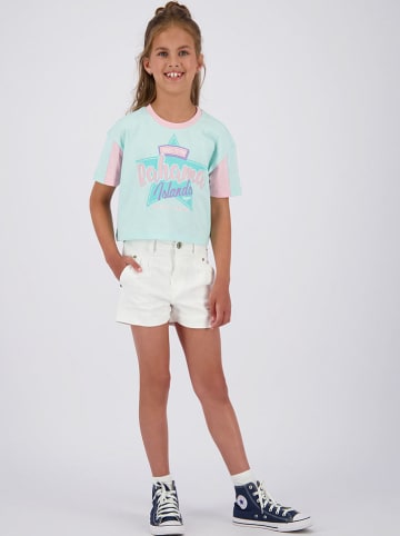 Vingino Jeans-Shorts in Weiß
