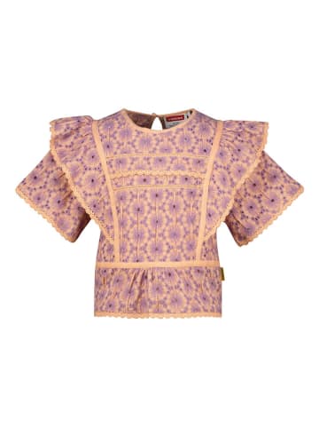 Vingino Bluse in Apricot/ Lila