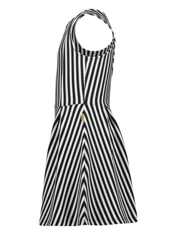 Vingino Kleid in Schwarz/ Weiß