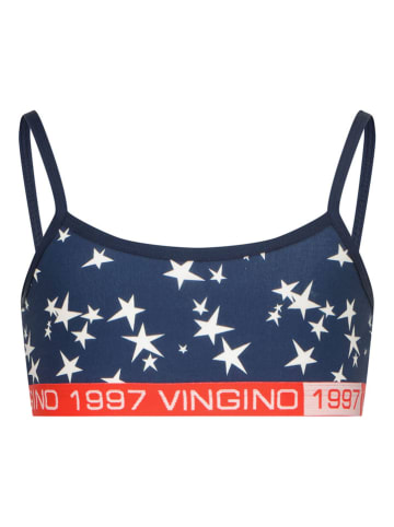 Vingino 2-delige ondergoedset donkerblauw/wit/rood