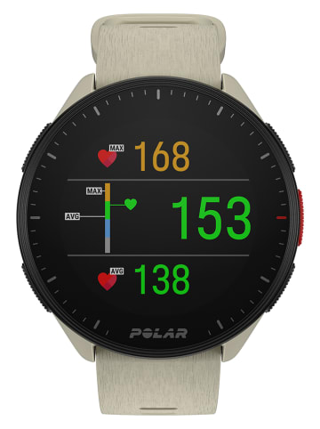Polar Fitnessuhr ''Pacer'' in Beige