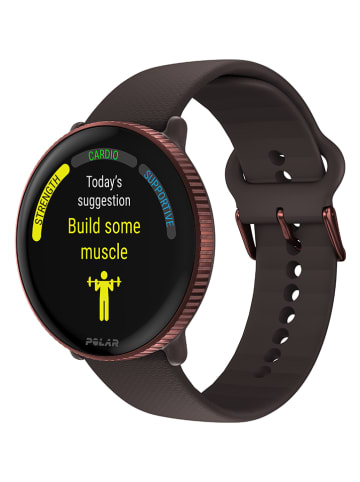 Polar Zegarek fitness ''Ignite 3'' w kolorze brązowym