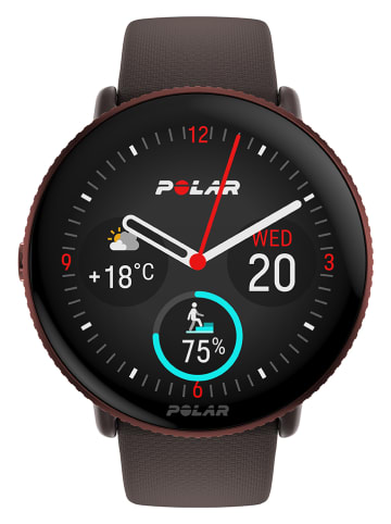 Polar Zegarek fitness ''Ignite 3'' w kolorze brązowym