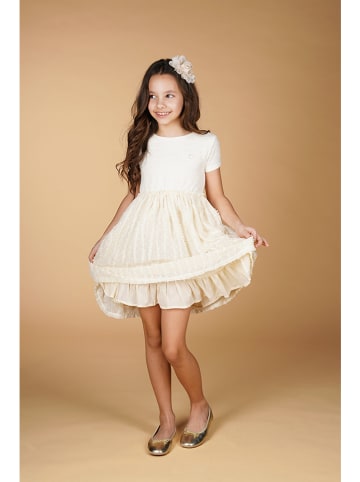 Le Chic Kleid "Smoor" in Creme