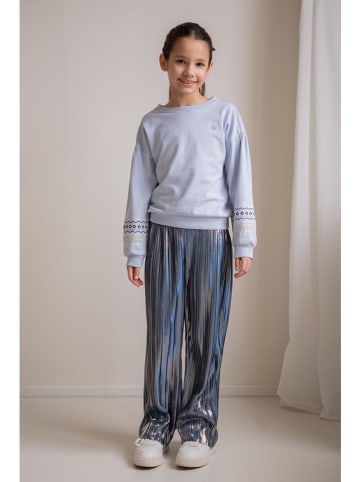 Like Flo Sweatshirt "Donna" in Hellblau