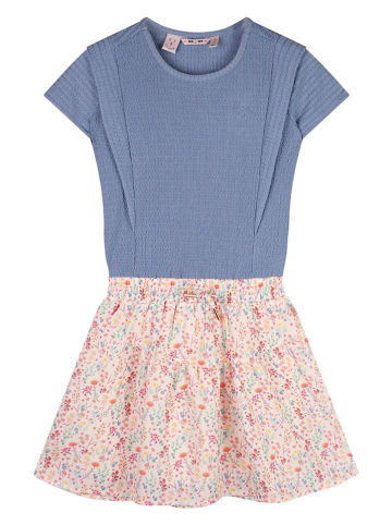 No-No Jurk "Mardi" blauw/lichtroze
