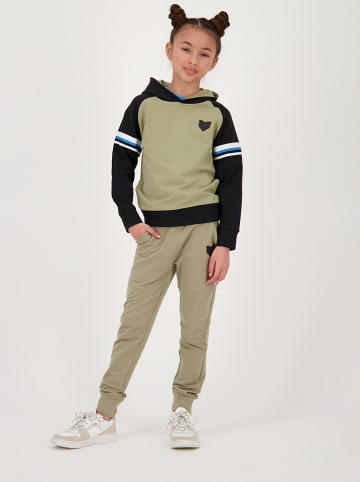 Messi Bluza w kolorze oliwkowo-granatowym