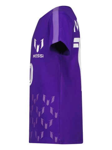 Messi Shirt in Lila/ Weiß