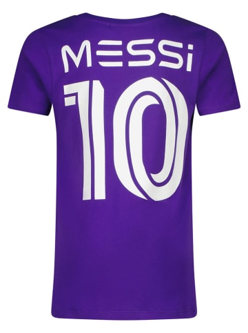 Messi Shirt in Lila/ Weiß