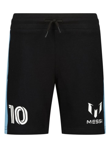 Messi Short zwart/lichtblauw