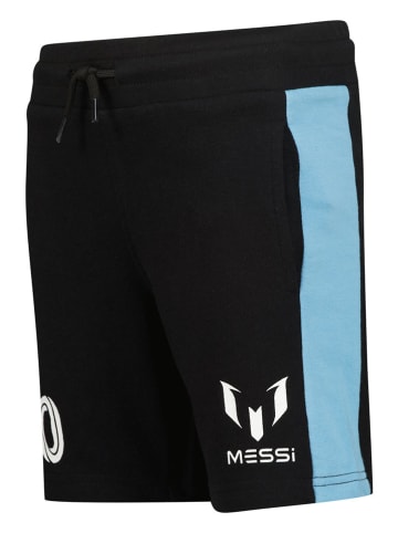 Messi Short zwart/lichtblauw