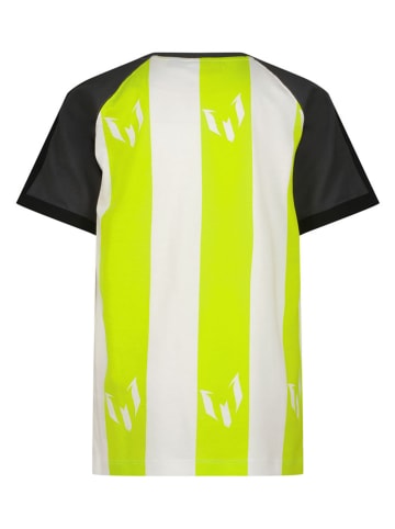 Messi Shirt in Weiß/ Gelb/ Anthrazit
