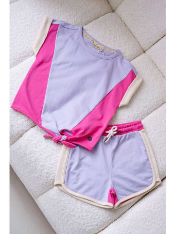 Like Flo Shirt "Daphne" paars/roze/beige