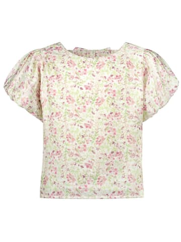 Like Flo Shirt "Evi" in Creme/ Rosa