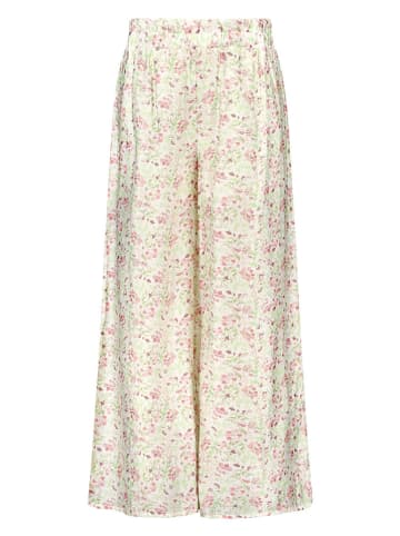 Like Flo Marlenehose "Feline" in Creme/ Rosa