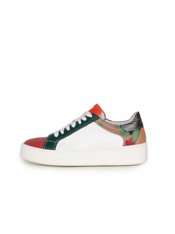 Anna Morellini Leren sneakers "Alenrisa" wit/rood