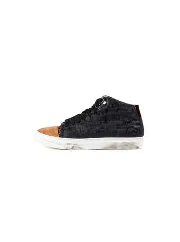 Anna Morellini Skórzane sneakersy "Ziaria" w kolorze czarnym