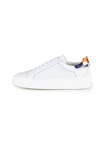 Anna Morellini Leder-Sneakers "Gistella" in Weiß