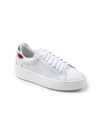 Anna Morellini Leder-Sneakers "Gistella" in Weiß