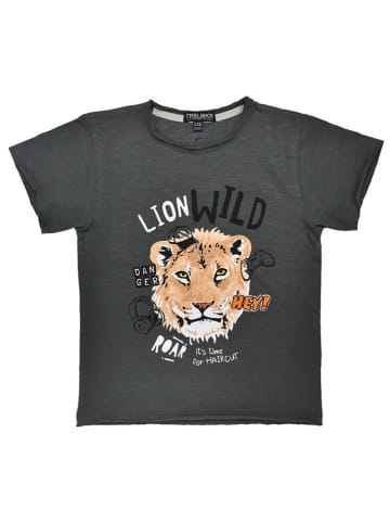Bondi Shirt 'Wild Lion' in Anthrazit