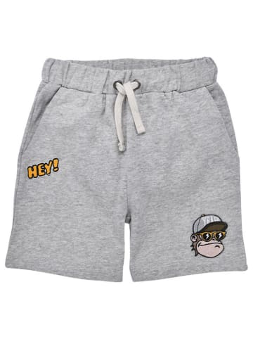 Bondi Shorts 'HEY' in Grau