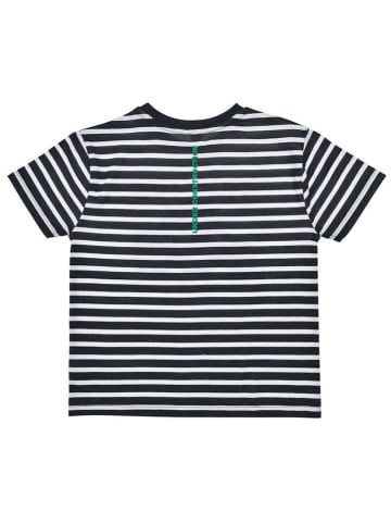 Bondi Shirt 'Traktor' in Weiß/ Schwarz