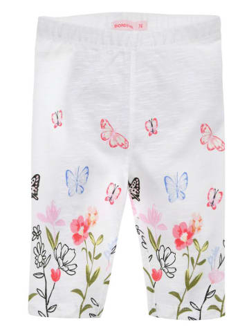Bondi Leggings 'Blumenwiese' in Weiß