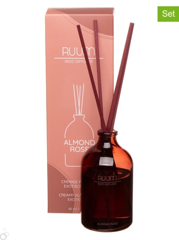 Ruum 6er-Set: Raumdüfte ''Almond Rose'', je 80 ml