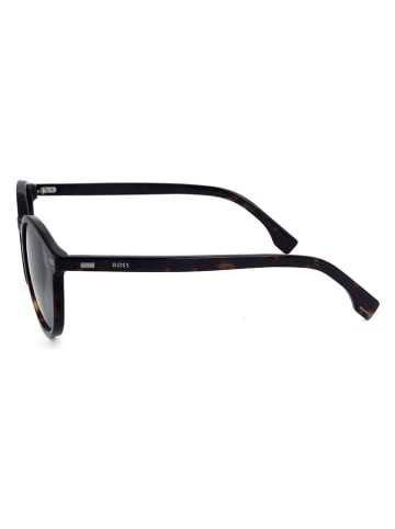 Hugo Boss Męskie okulary przeciwsłoneczne w kolorze czarnym