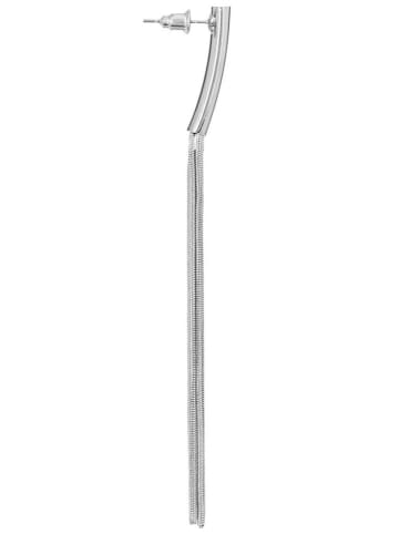 MENTHE À L'O Posrebrzane kolczyki-wkrętki