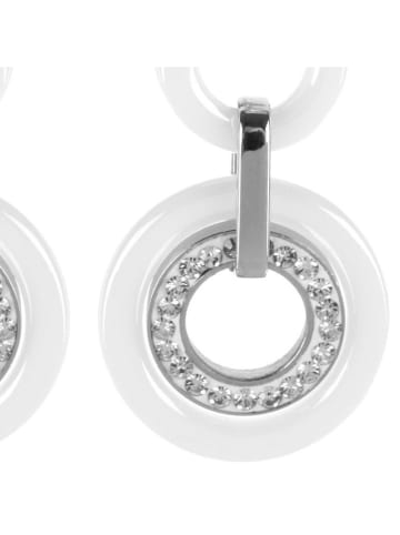 MENTHE À L'O Ohrstecker mit Kristallen