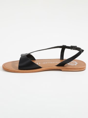 Les BAGATELLES Leren sandalen "Amadrya" zwart