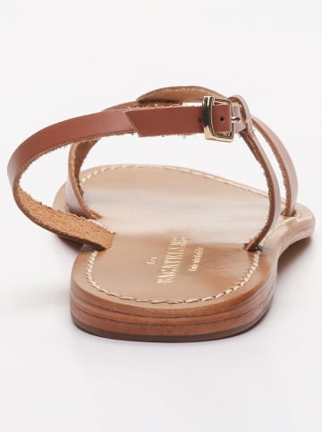 Les BAGATELLES Leren sandalen "Amadrya" lichtbruin
