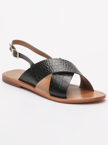 Les BAGATELLES Leren sandalen "Sibella" zwart