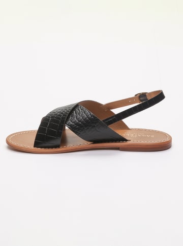 Les BAGATELLES Leder-Sandalen "Sibella" in Schwarz