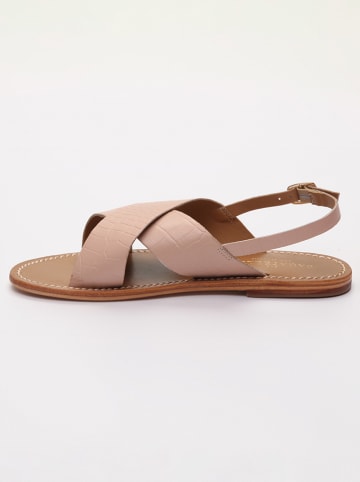 Les BAGATELLES Leren sandalen "Sibella" beige