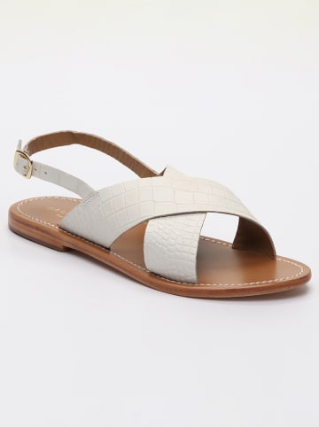 Les BAGATELLES Leren sandalen "Sibella" wit