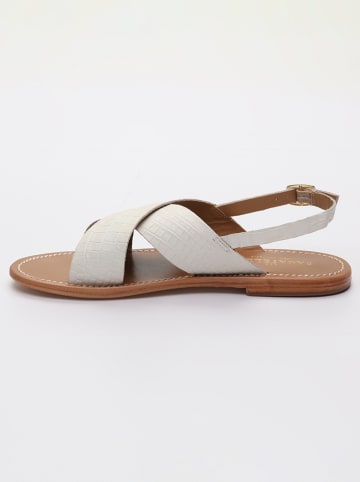Les BAGATELLES Leren sandalen "Sibella" wit