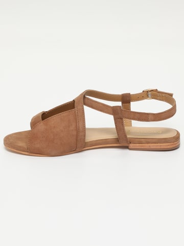 Les BAGATELLES Leren sandalen "Loberia" lichtbruin