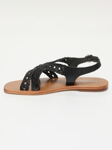 Les BAGATELLES Leren sandalen "Nahuel" zwart