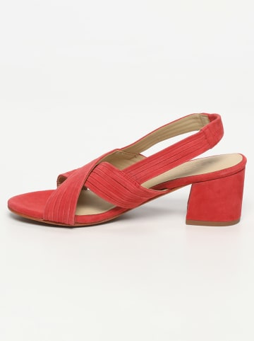 Les BAGATELLES Leren haksandalen "Isi" rood
