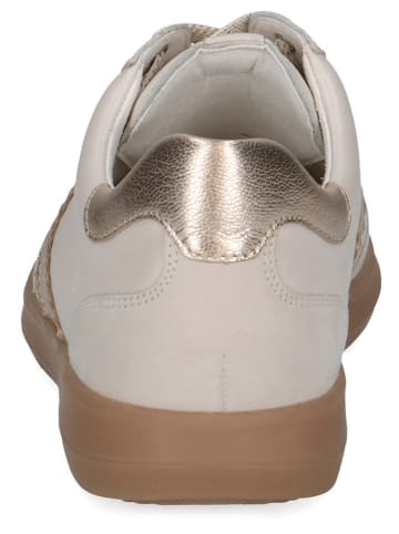Caprice Leren sneakers crème