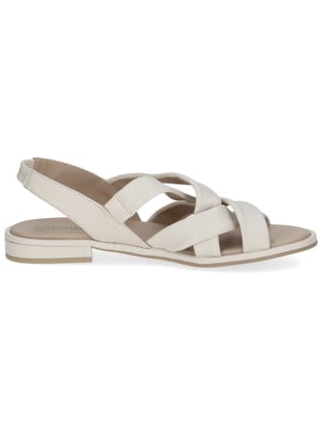 Caprice Leren sandalen crème