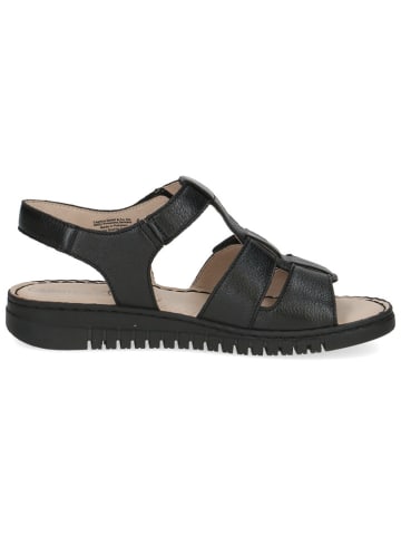 Caprice Leren sandalen zwart