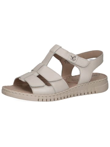 Caprice Leren sandalen crème